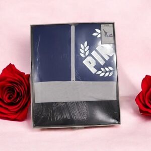 Victoria's Secret PINK Gift Set University Quarter Zip And Legging, Size L, New